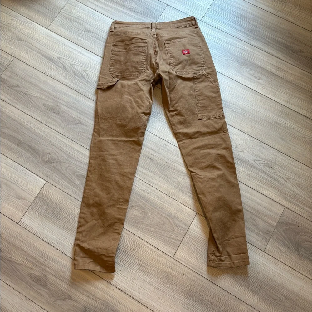 Dickies Women's FLEX Slim Fit Duck Carpenter Pants size 4 - Picture 3 of 5